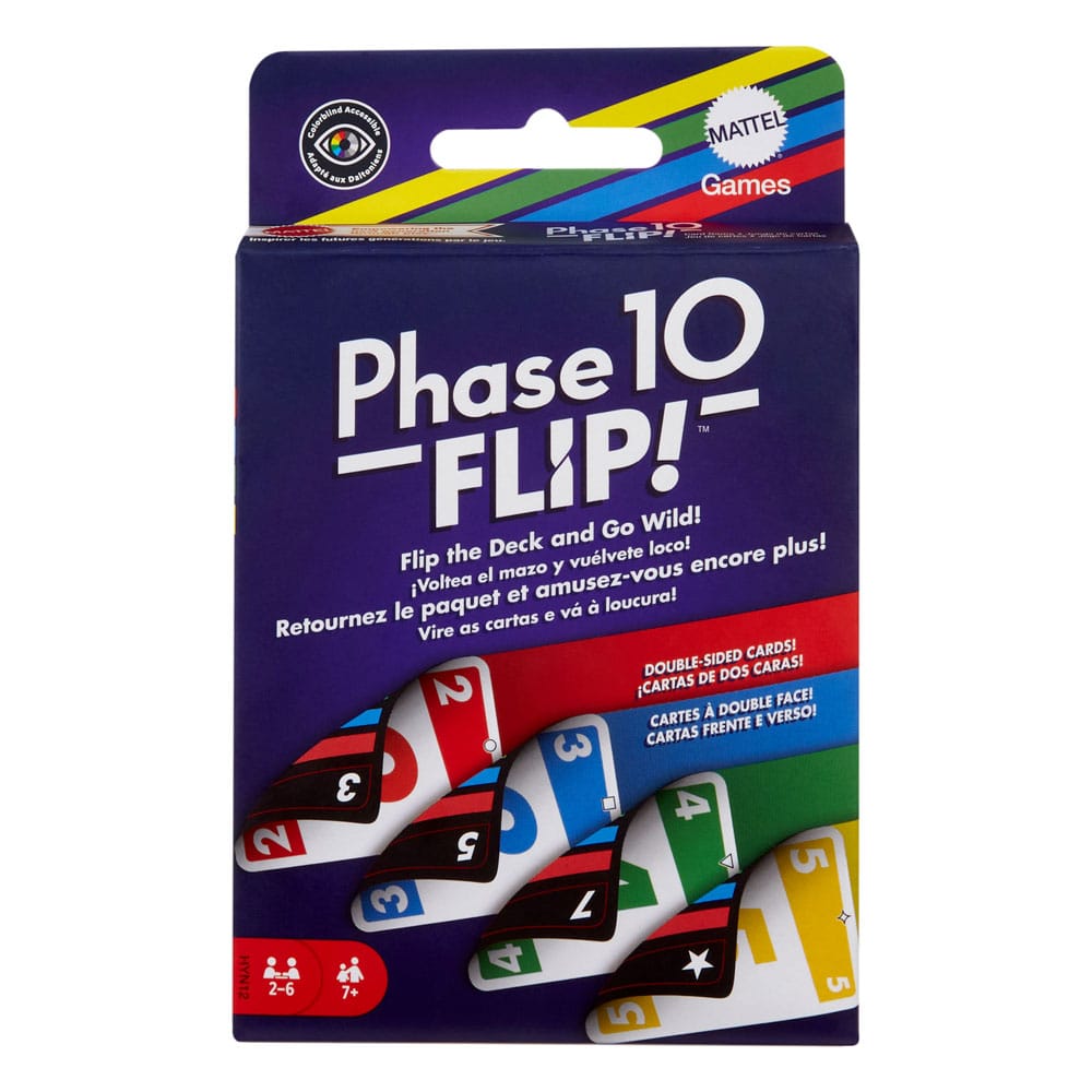 Phase 10 Flip! Card Game - MangaShop.ro
