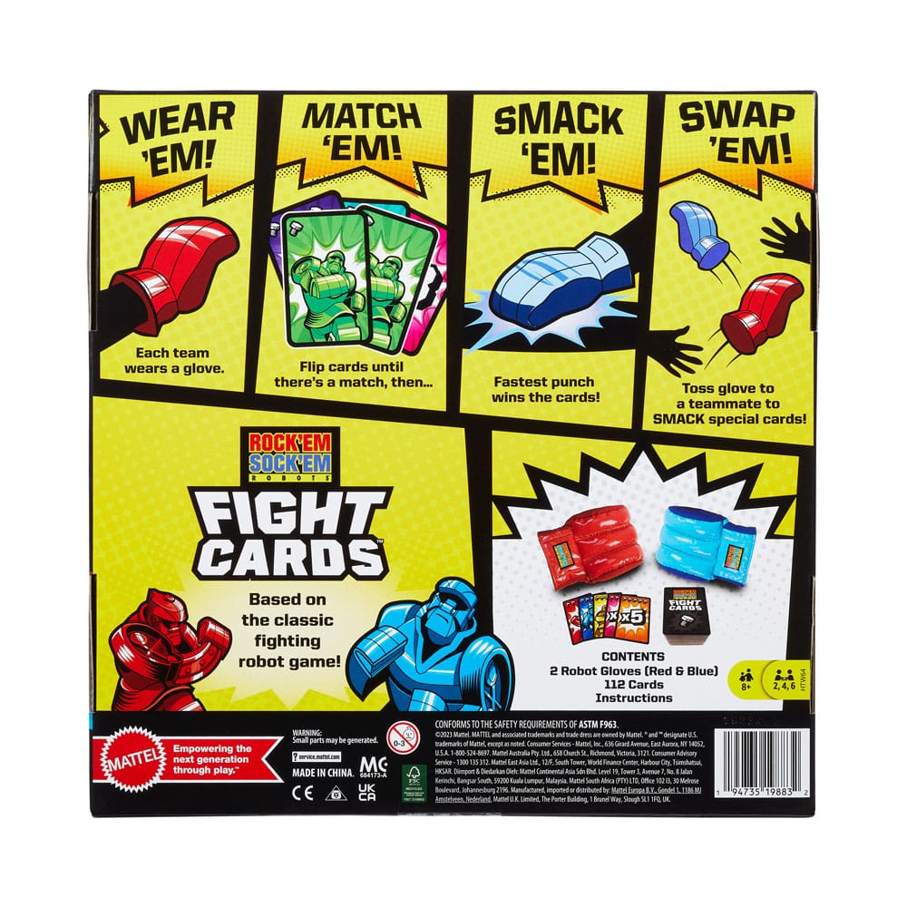 Rock'Em Sock'Em Robots Card Game - MangaShop.ro