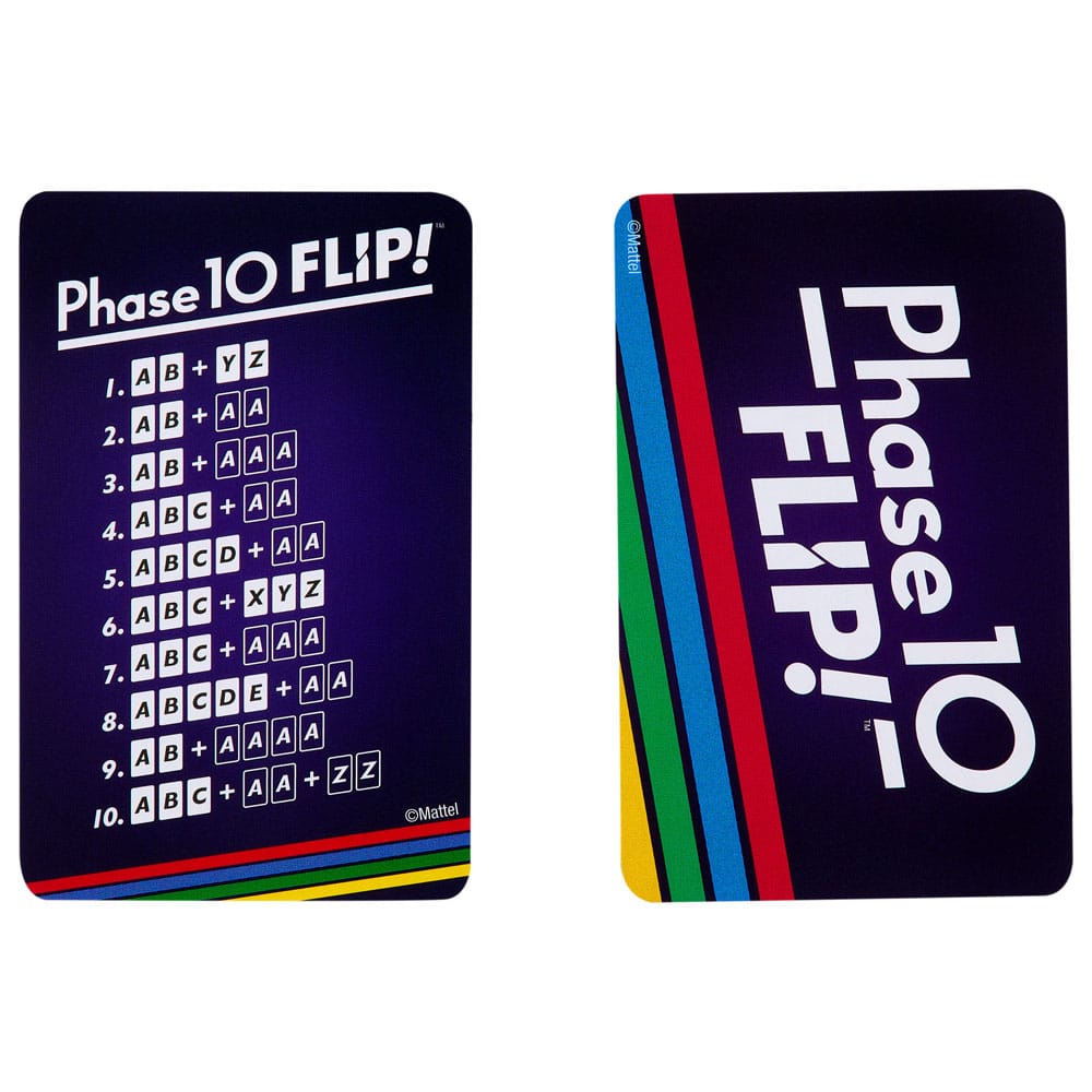 Phase 10 Flip! Card Game - MangaShop.ro
