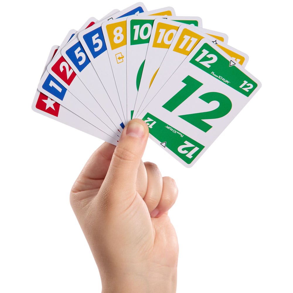 Phase 10 Flip! Card Game - MangaShop.ro