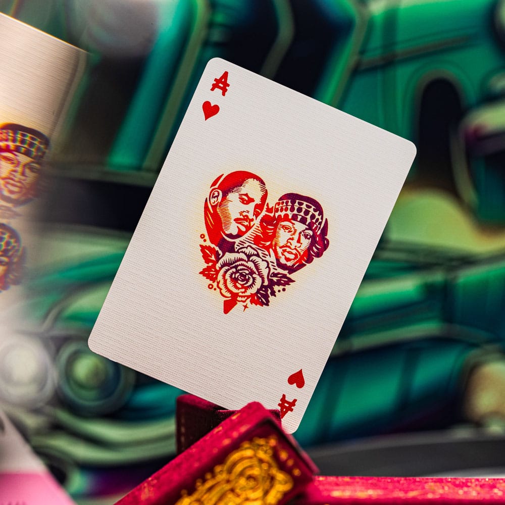 Outcast Playing Cards Red Velvet - MangaShop.ro