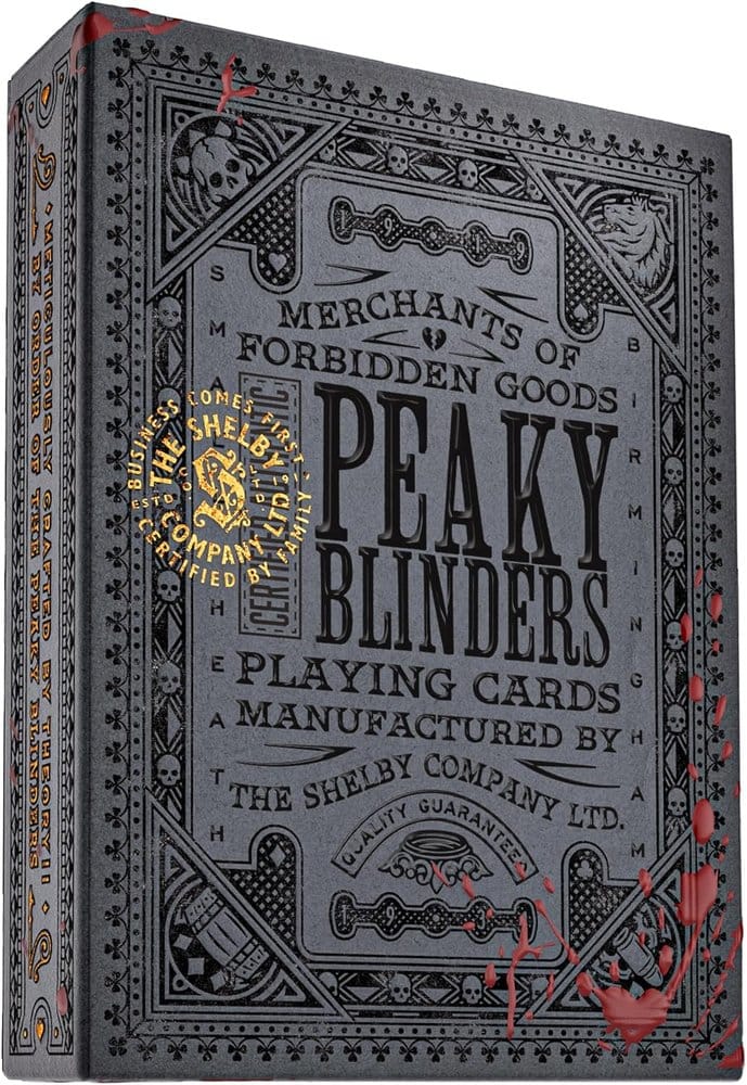 Peaky Blinders Playing Cards Forged In Smoke and Blood - MangaShop.ro