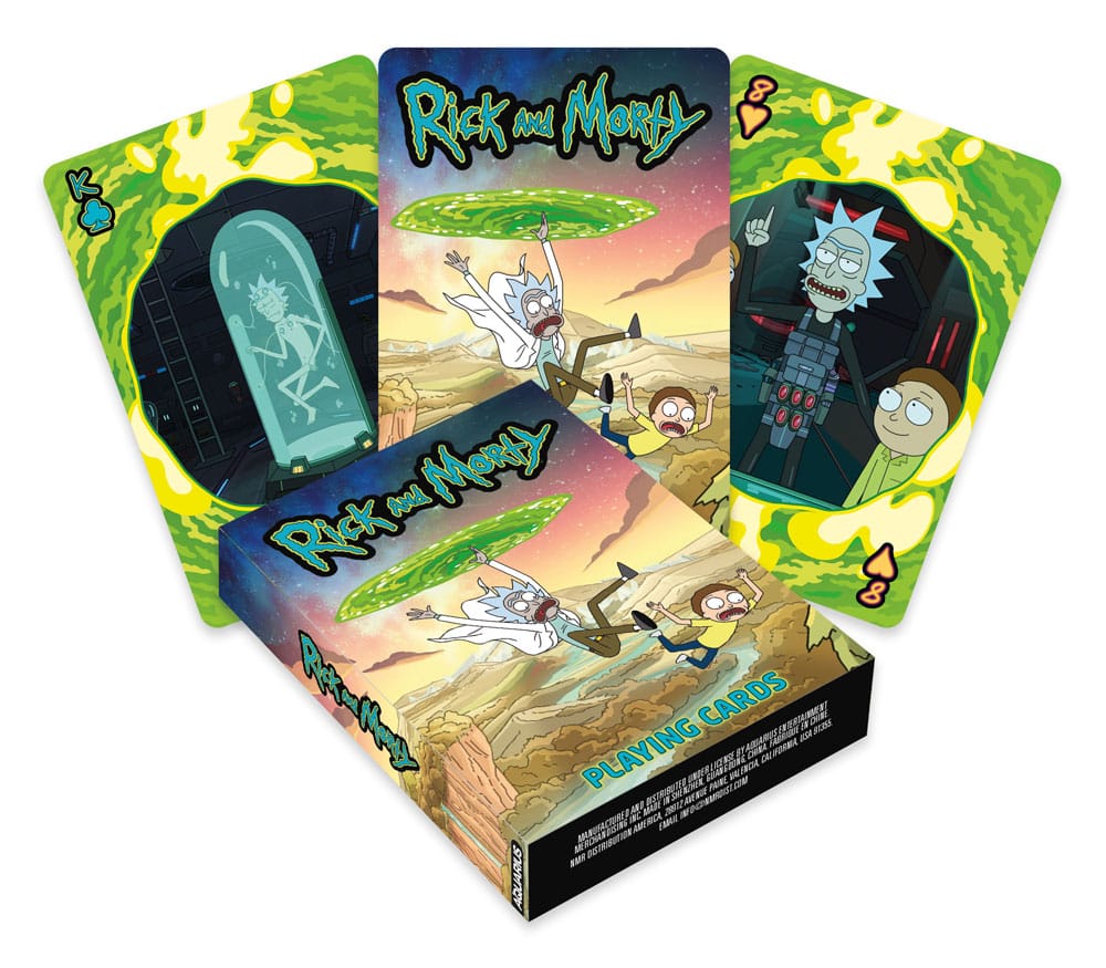 Rick and Morty Playing Cards Scenes - MangaShop.ro