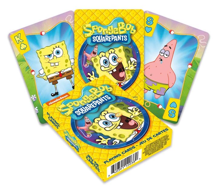 SpongeBob Playing Cards Cartoon - MangaShop.ro