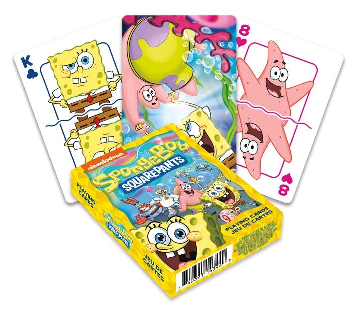 SpongeBob Playing Cards Cast - MangaShop.ro
