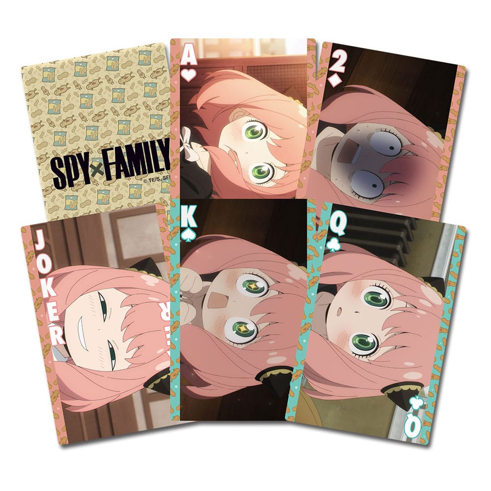 Spy x Family Playing Cards Anya Facial Expressions - MangaShop.ro