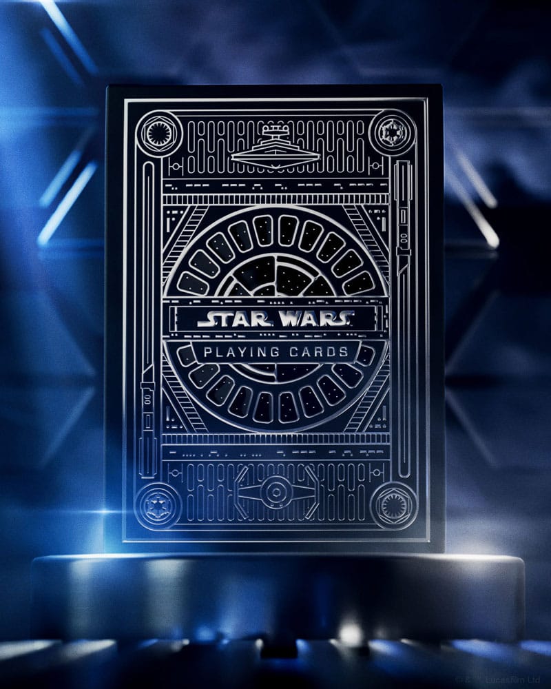 Star Wars Playing Cards Silver Edition Dark Side - MangaShop.ro