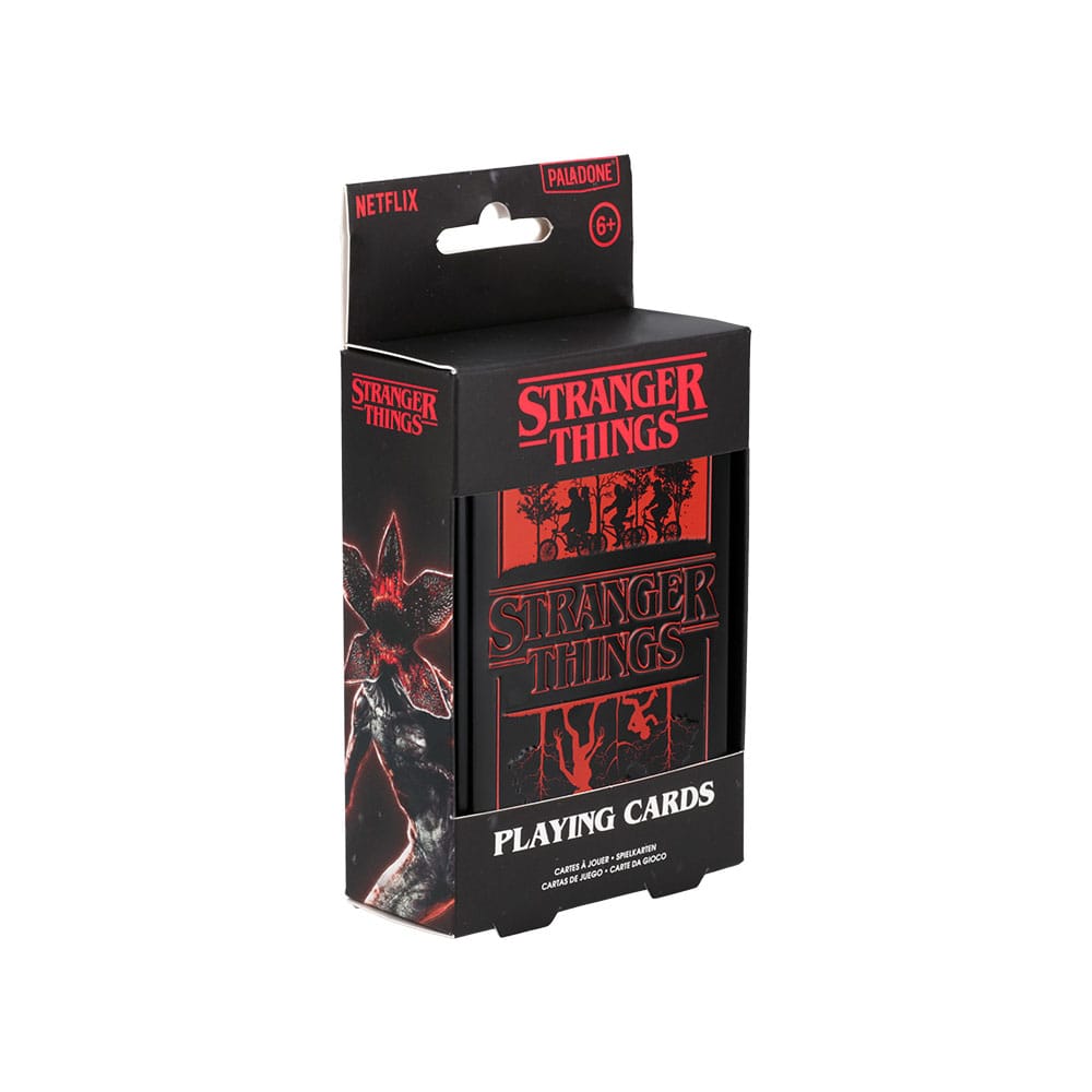 Stranger Thinngs 5 Playing Cards Metal - MangaShop.ro