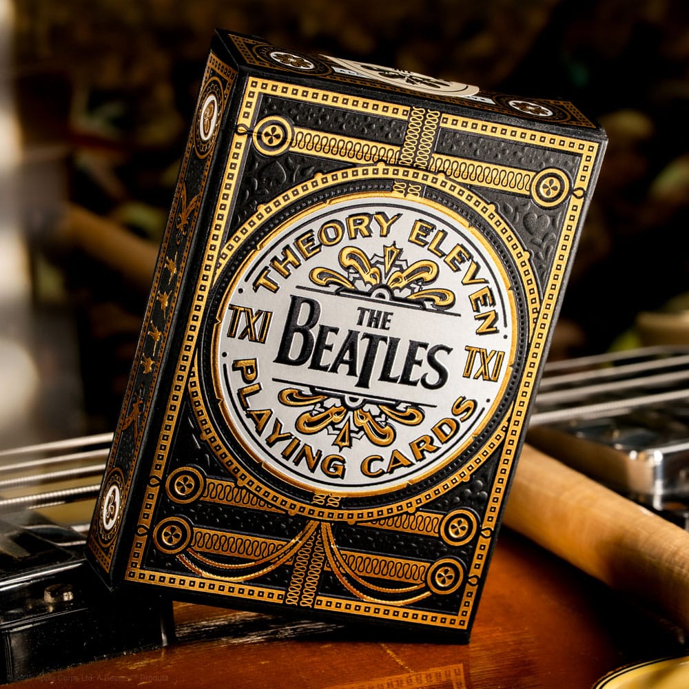The Beatles Playing Cards Black Special Edition - MangaShop.ro