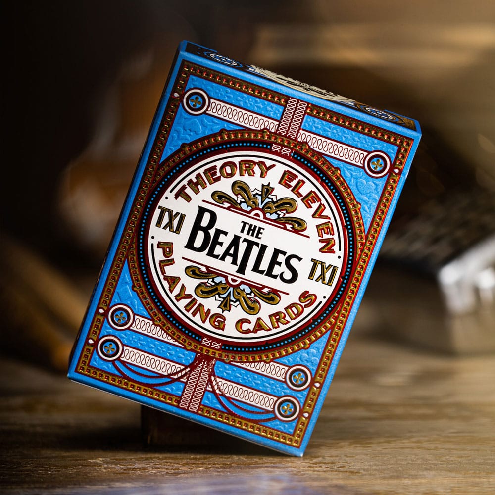 The Beatles Playing Cards Blue Version - MangaShop.ro
