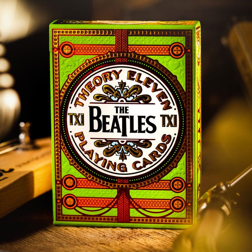 The Beatles Playing Cards Green Version - MangaShop.ro