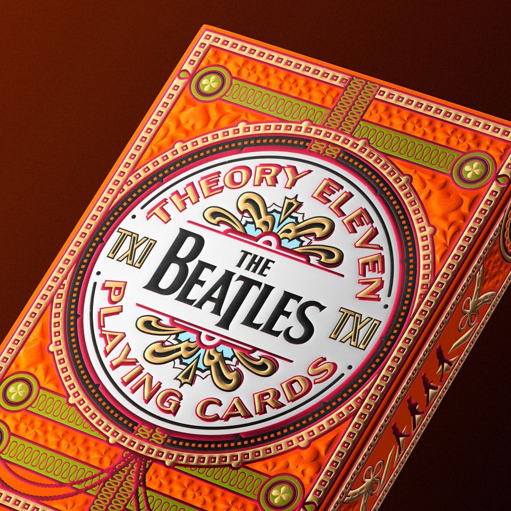 The Beatles Playing Cards Orange Version - MangaShop.ro