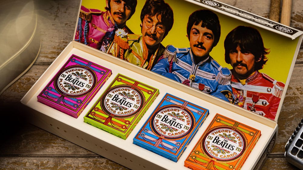The Beatles Playing Cards Box Set (4 Decks) - MangaShop.ro