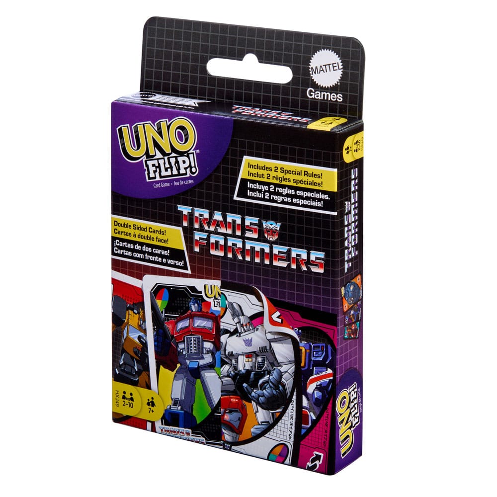 Transformers UNO Flip! Card Game - MangaShop.ro