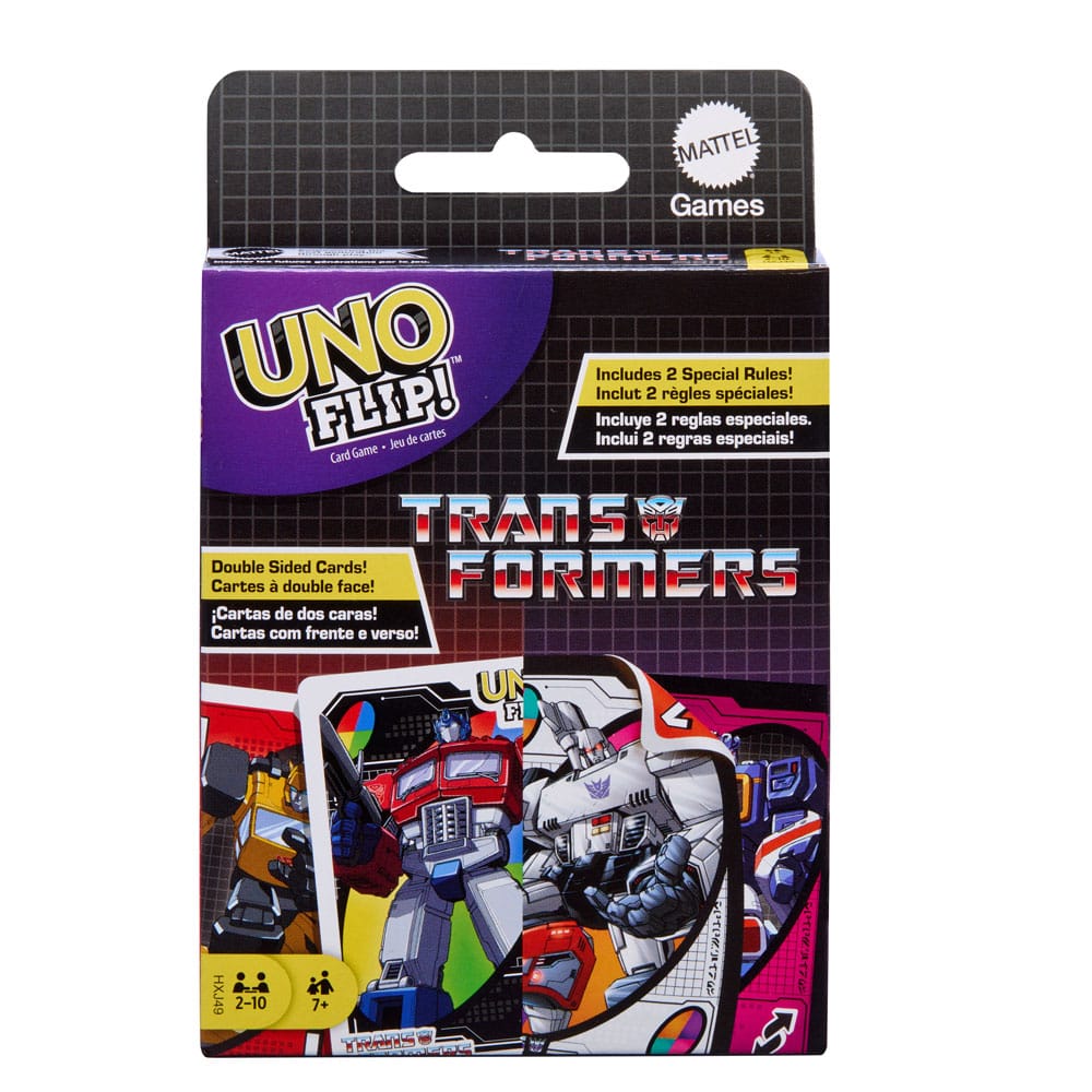 Transformers UNO Flip! Card Game - MangaShop.ro