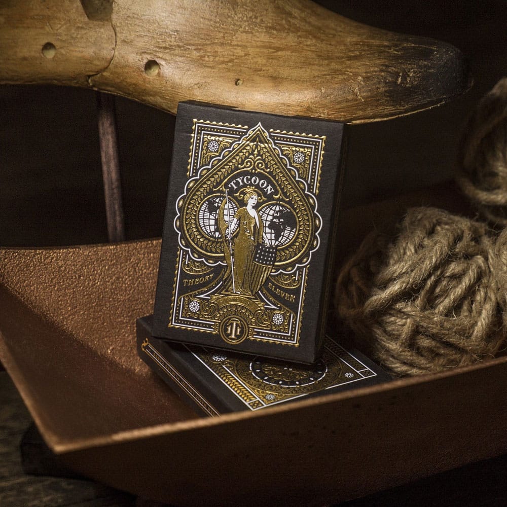 Tycoon Playing Cards Black - MangaShop.ro