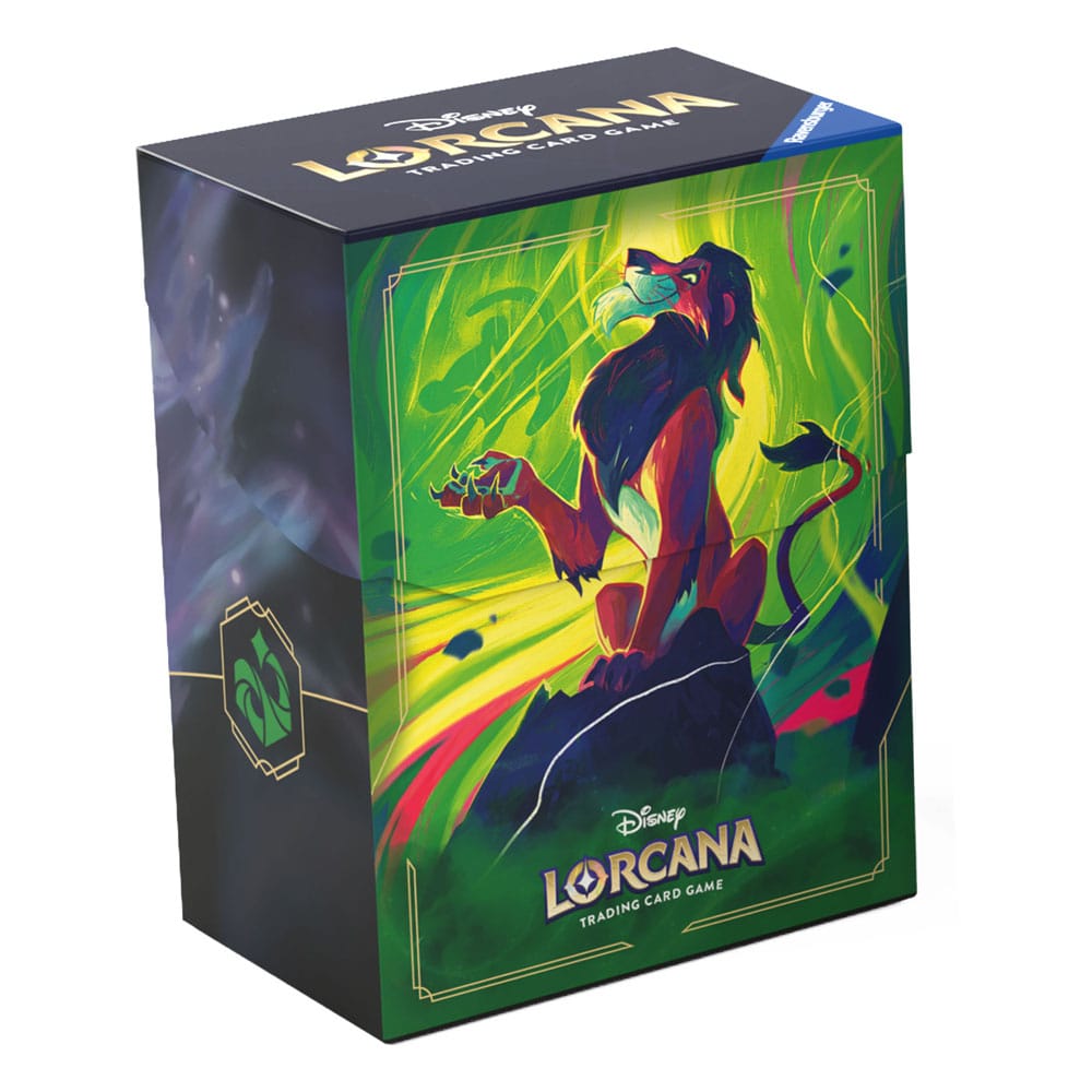 Disney Lorcana TCG Deck Box Scar - MangaShop.ro