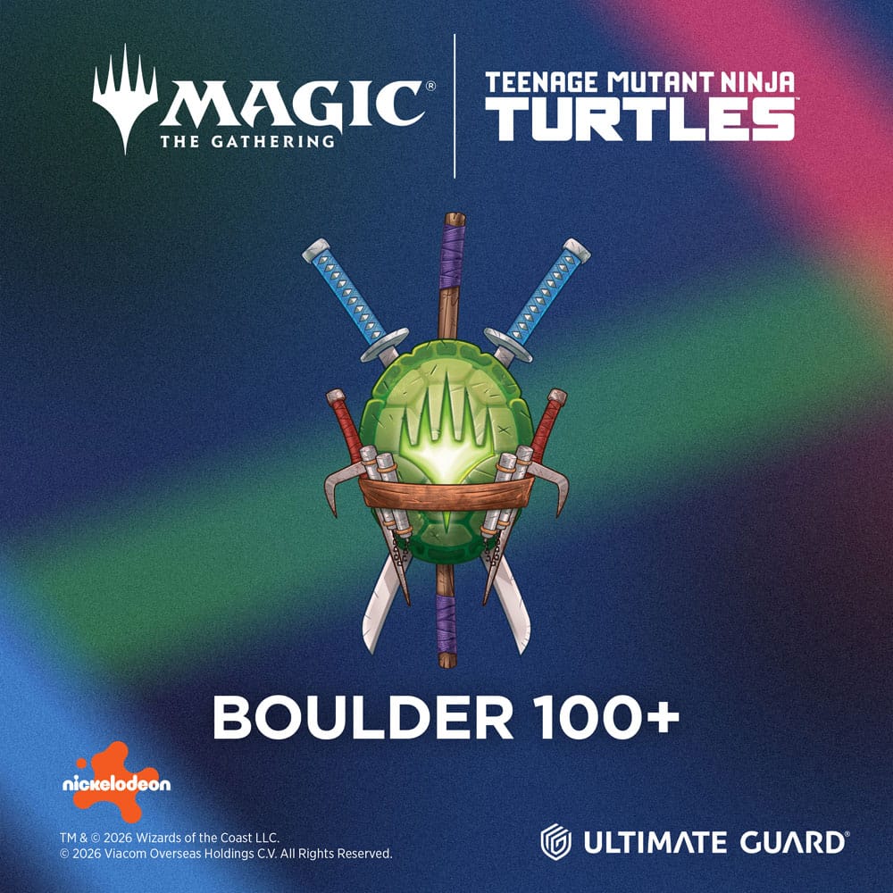 Ultimate Guard Boulder 100+ Magic: The Gathering | Teenage Mutant Ninja Turtles - Turtle Lair - MangaShop.ro