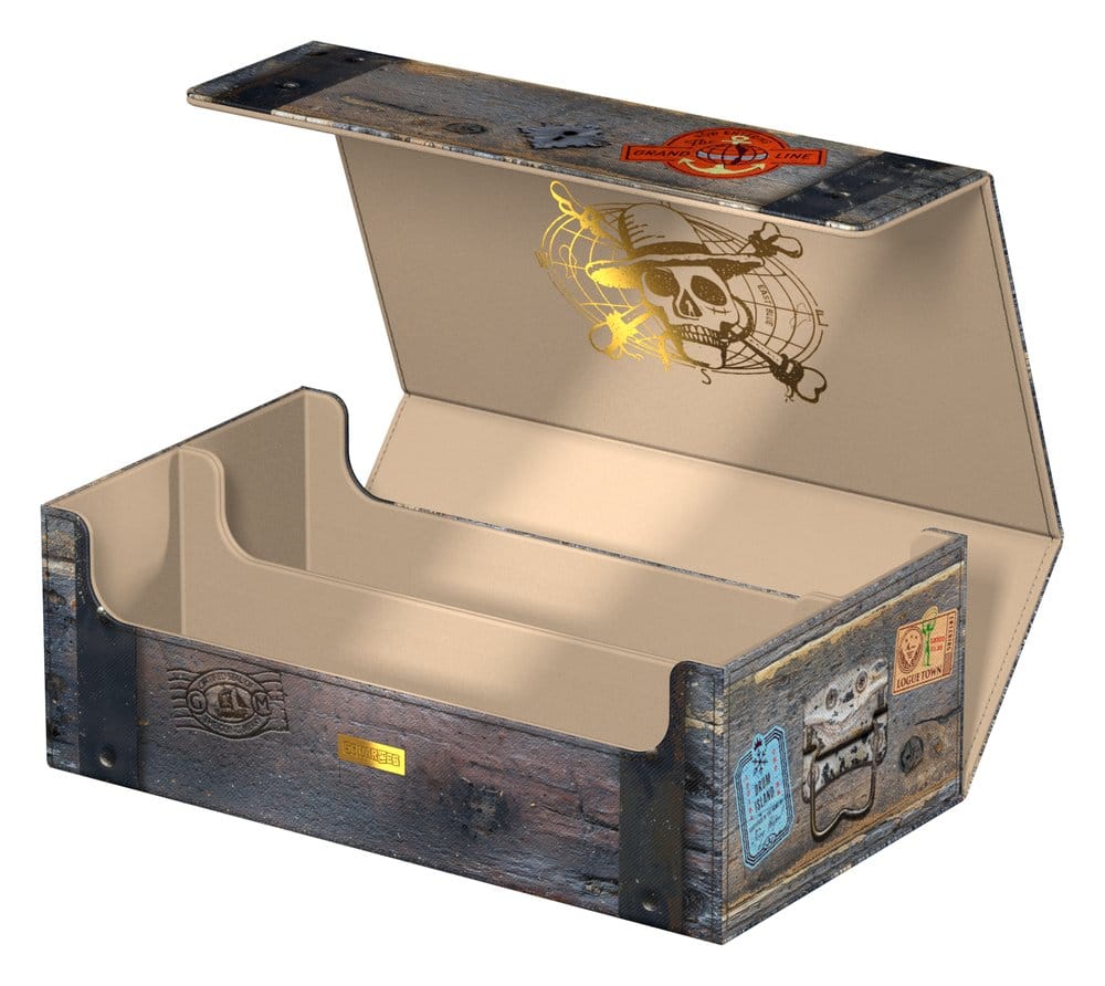 Squaroes Collectors Case 800 ONE PIECE - Wooden Chest - MangaShop.ro
