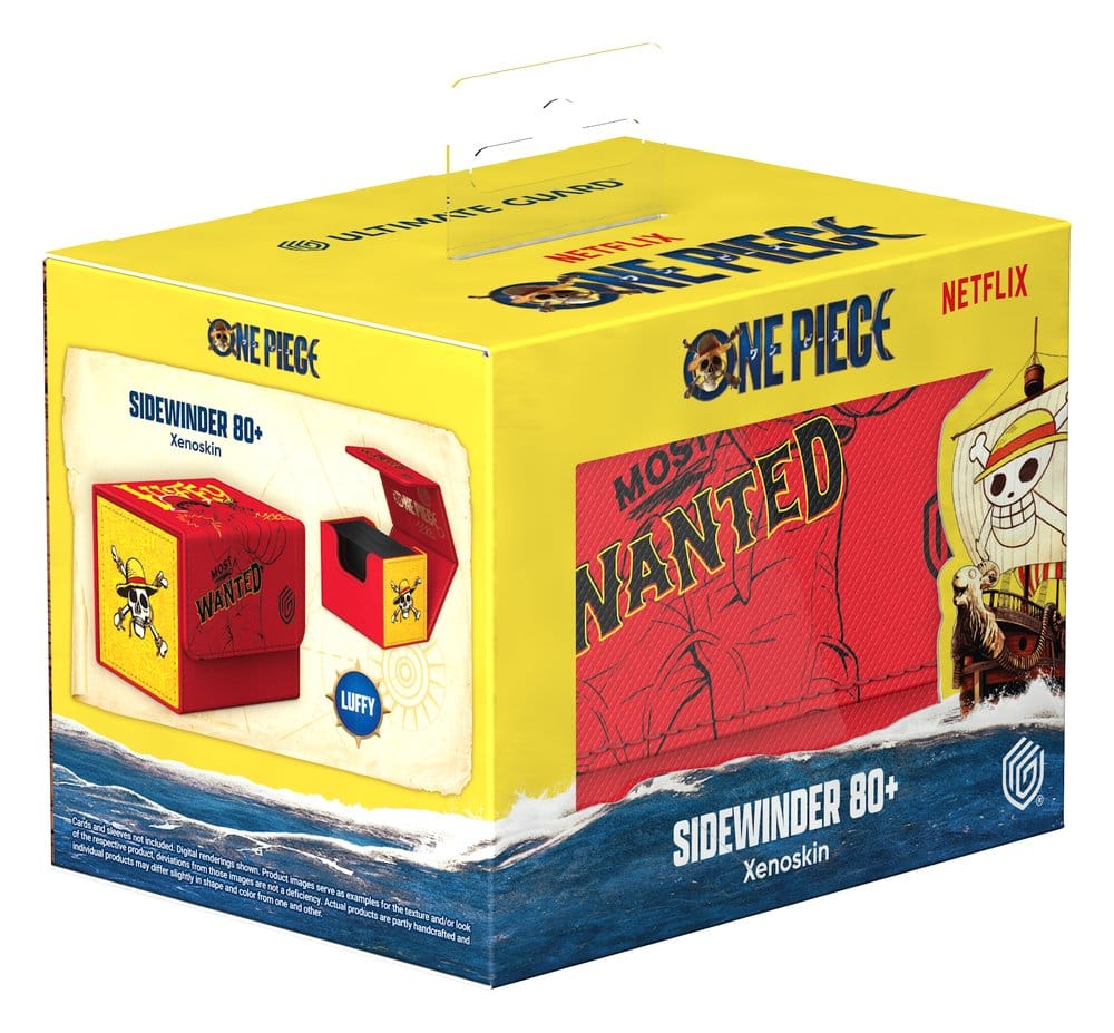 Ultimate Guard Sidewinder 80+ Xenoskin NETFLIX ONE PIECE - Luffy - MangaShop.ro
