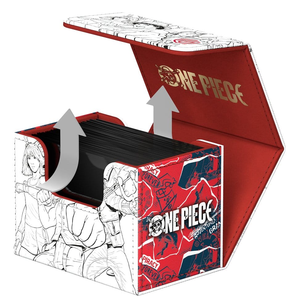 Ultimate Guard Sidewinder 80+ Xenoskin NETFLIX ONE PIECE - Sketch - MangaShop.ro