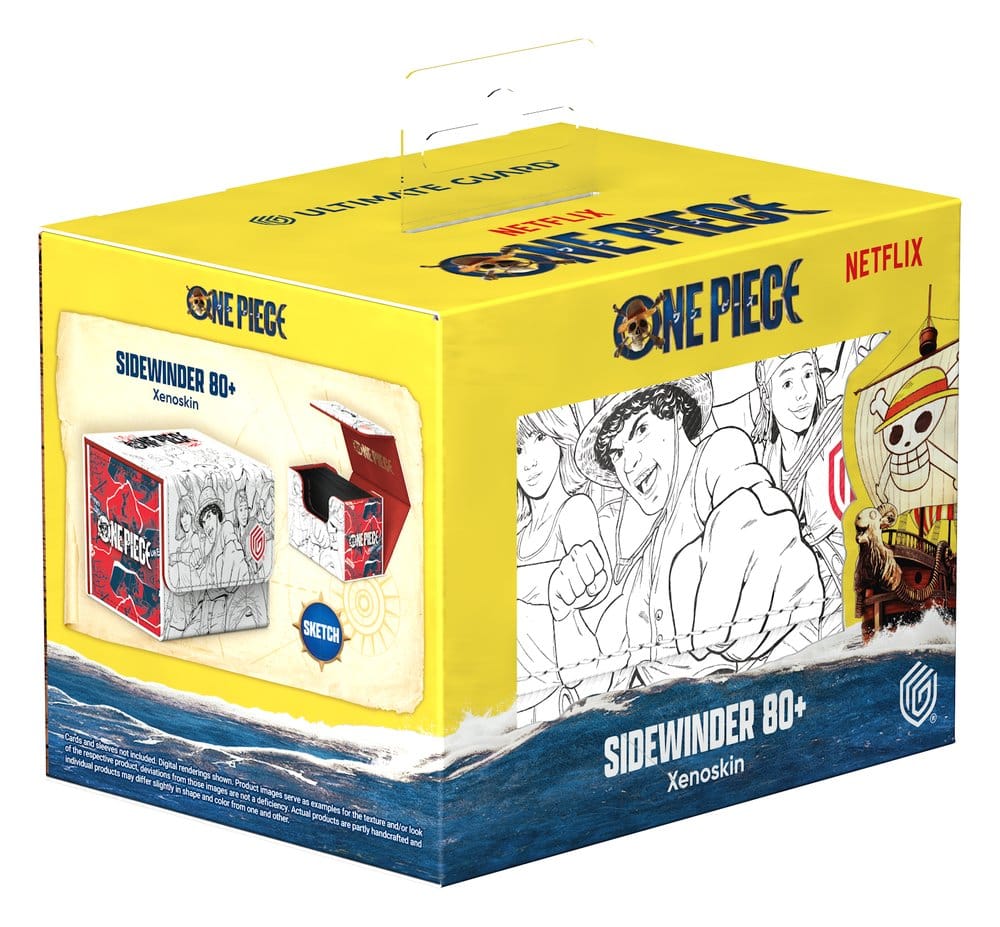 Ultimate Guard Sidewinder 80+ Xenoskin NETFLIX ONE PIECE - Sketch - MangaShop.ro