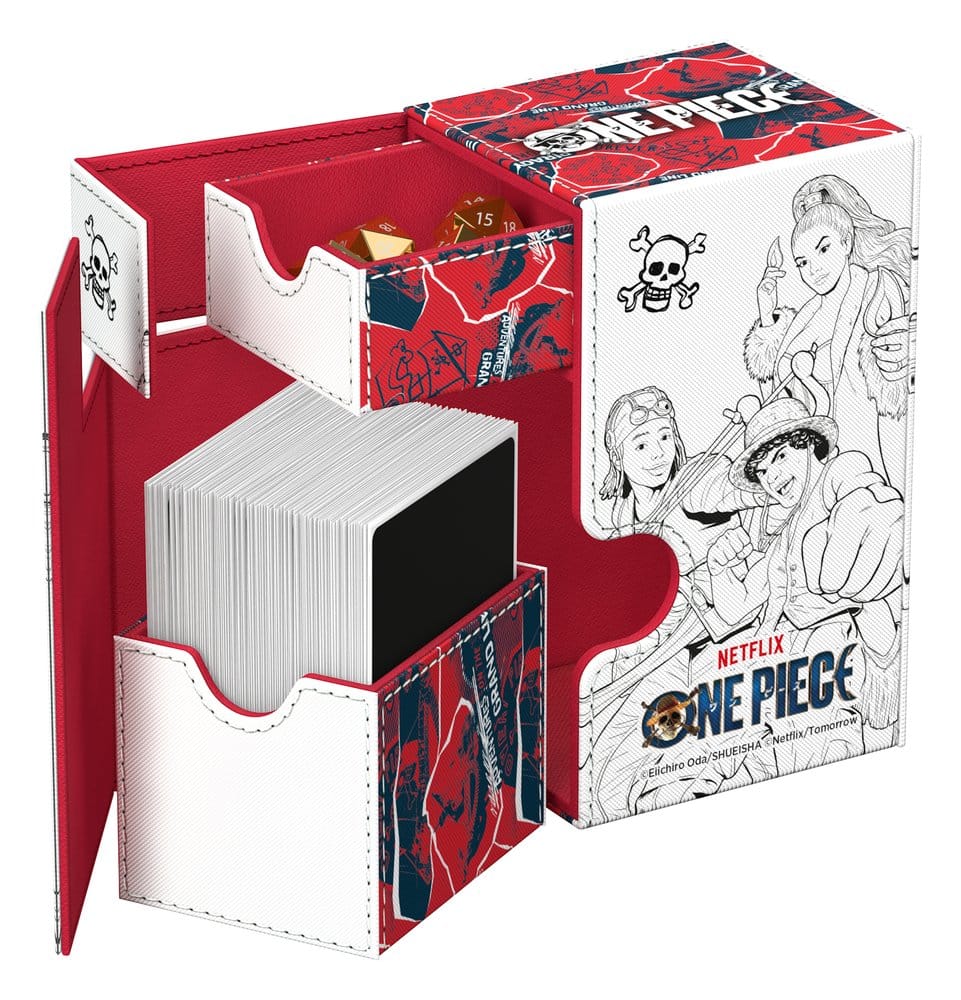 Ultimate Guard Flip'n'Tray 80+ Xenoskin NETFLIX ONE PIECE - Sketch - MangaShop.ro