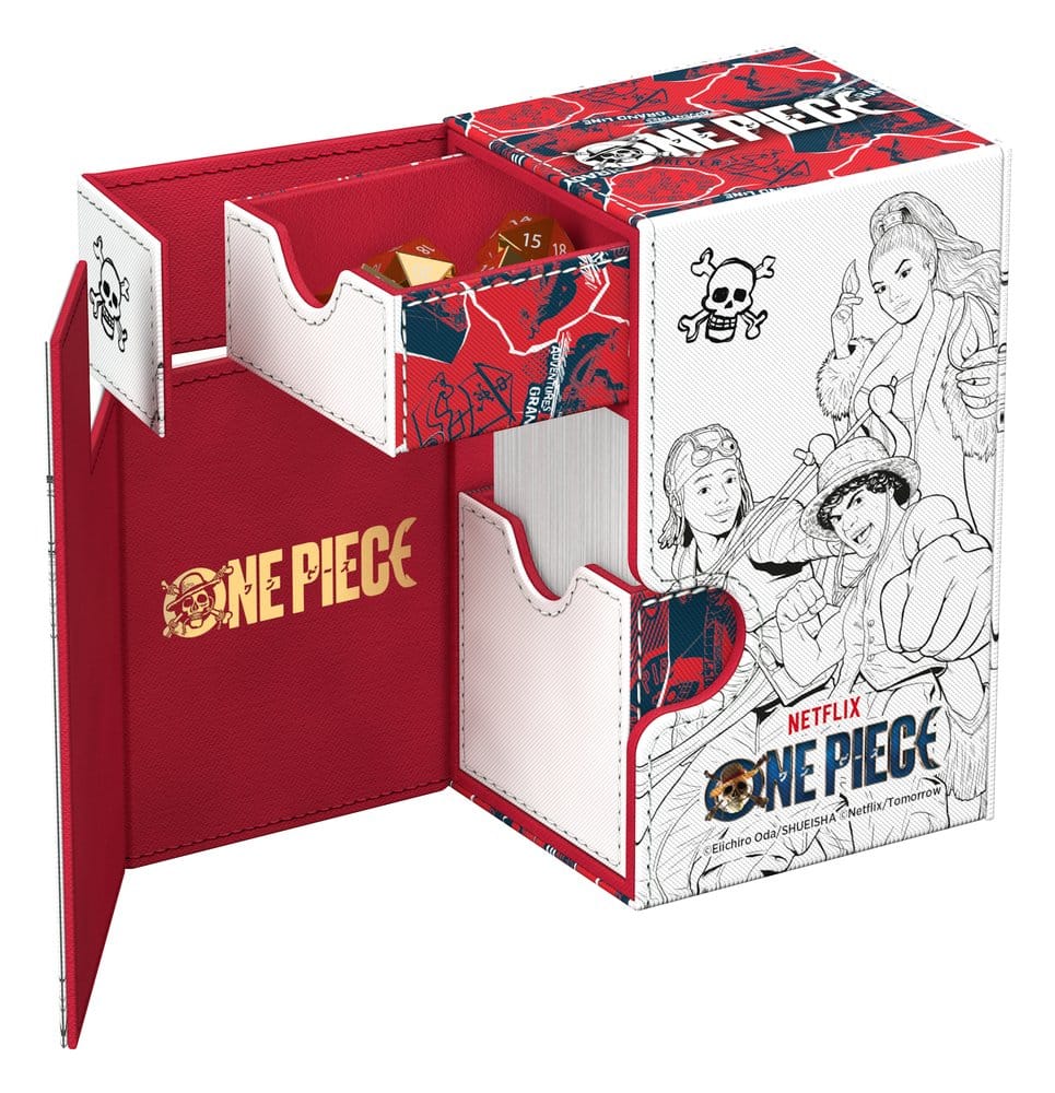Ultimate Guard Flip'n'Tray 80+ Xenoskin NETFLIX ONE PIECE - Sketch - MangaShop.ro