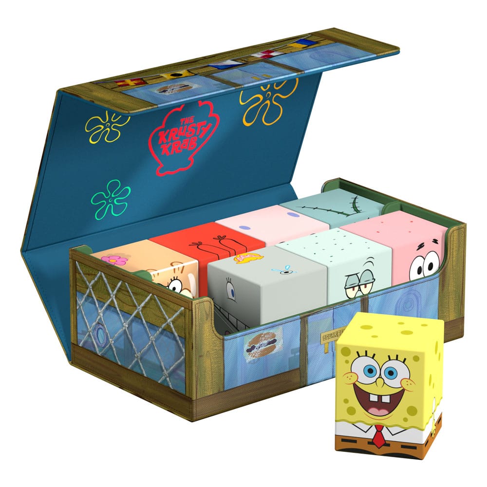 Squaroes - Collectors Case SpongeBob SquarePants - The Krusty Krab - MangaShop.ro