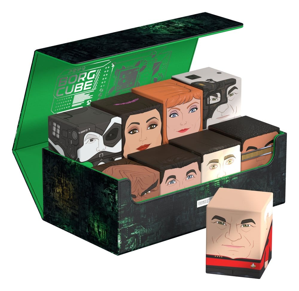 Squaroes Collectors Case 800 Star Trek: The Next Generation - Borg Cube - MangaShop.ro