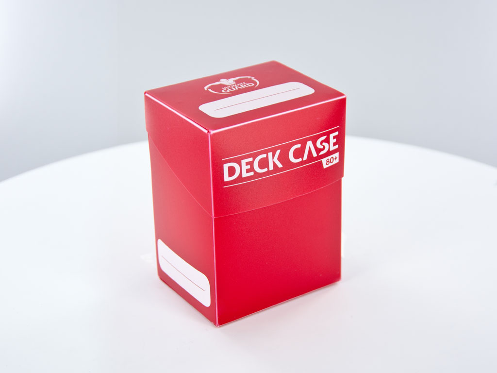 Ultimate Guard Deck Case 80+ Standard Size Red - MangaShop.ro