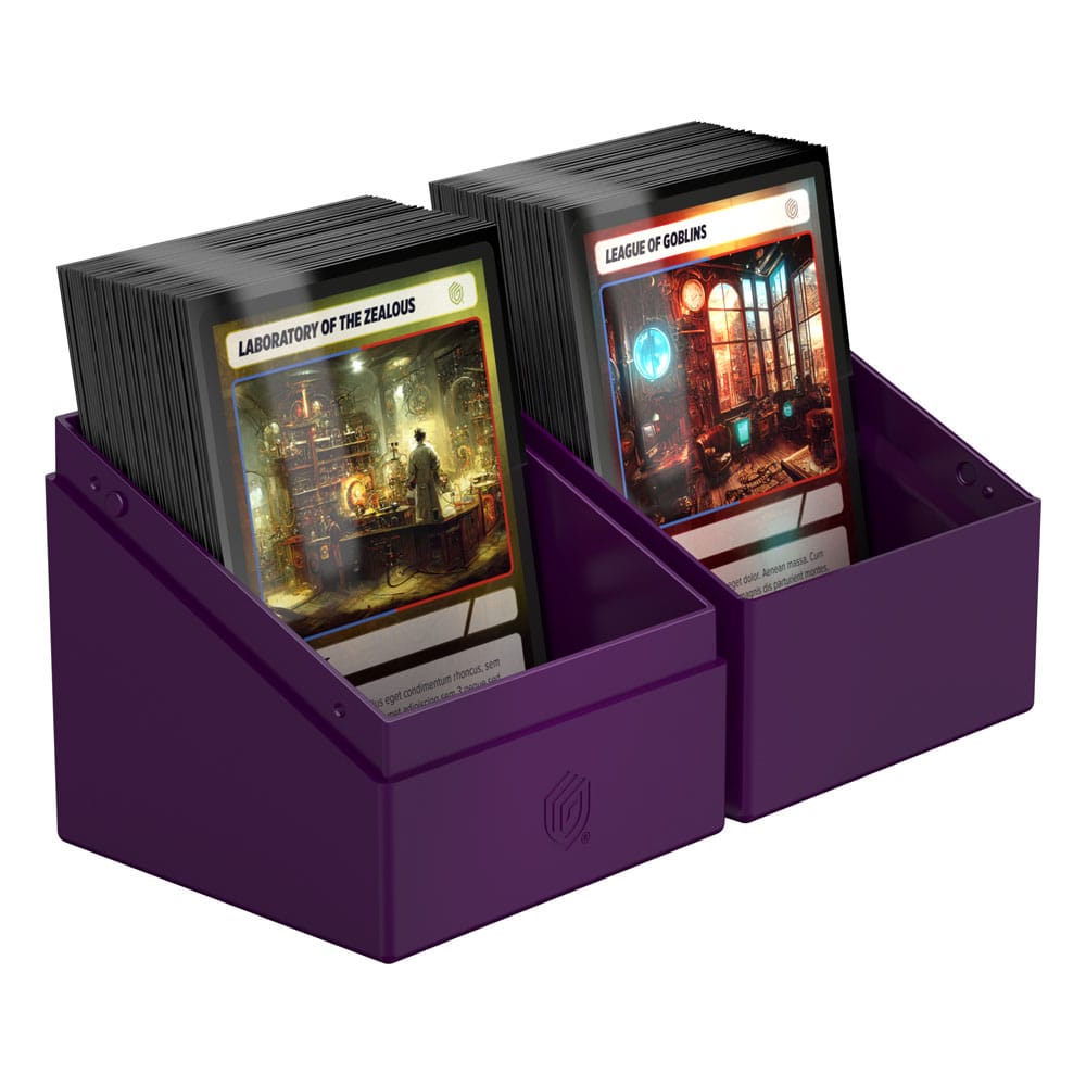 Ultimate Guard Boulder 100+  Solid - Purple - MangaShop.ro