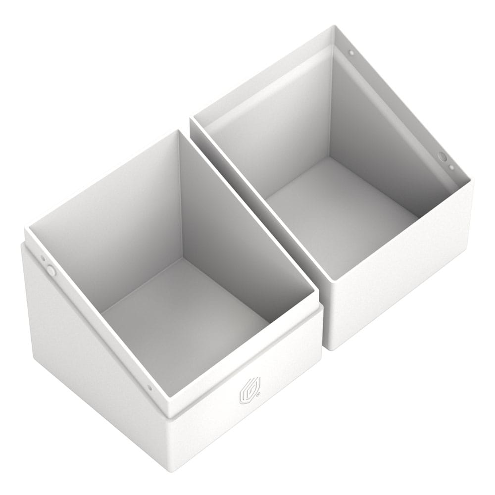 Ultimate Guard Boulder 100+  Solid - White - MangaShop.ro
