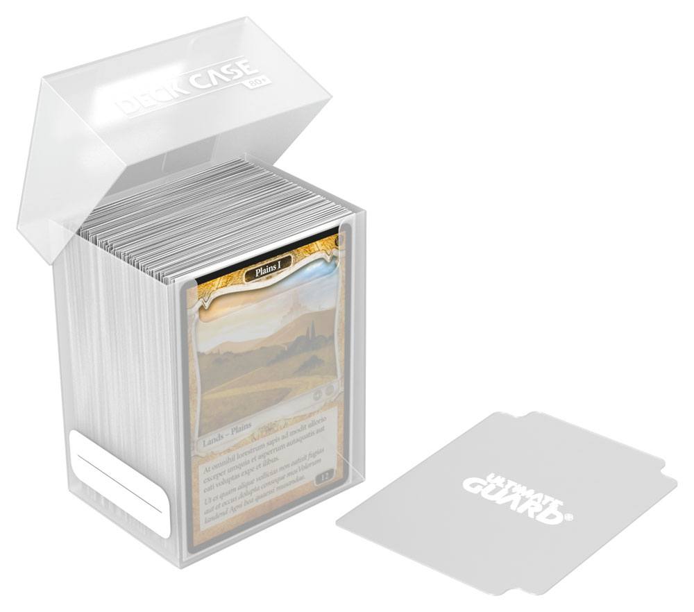 Ultimate Guard Deck Case 80+ Standard Size Transparent - MangaShop.ro