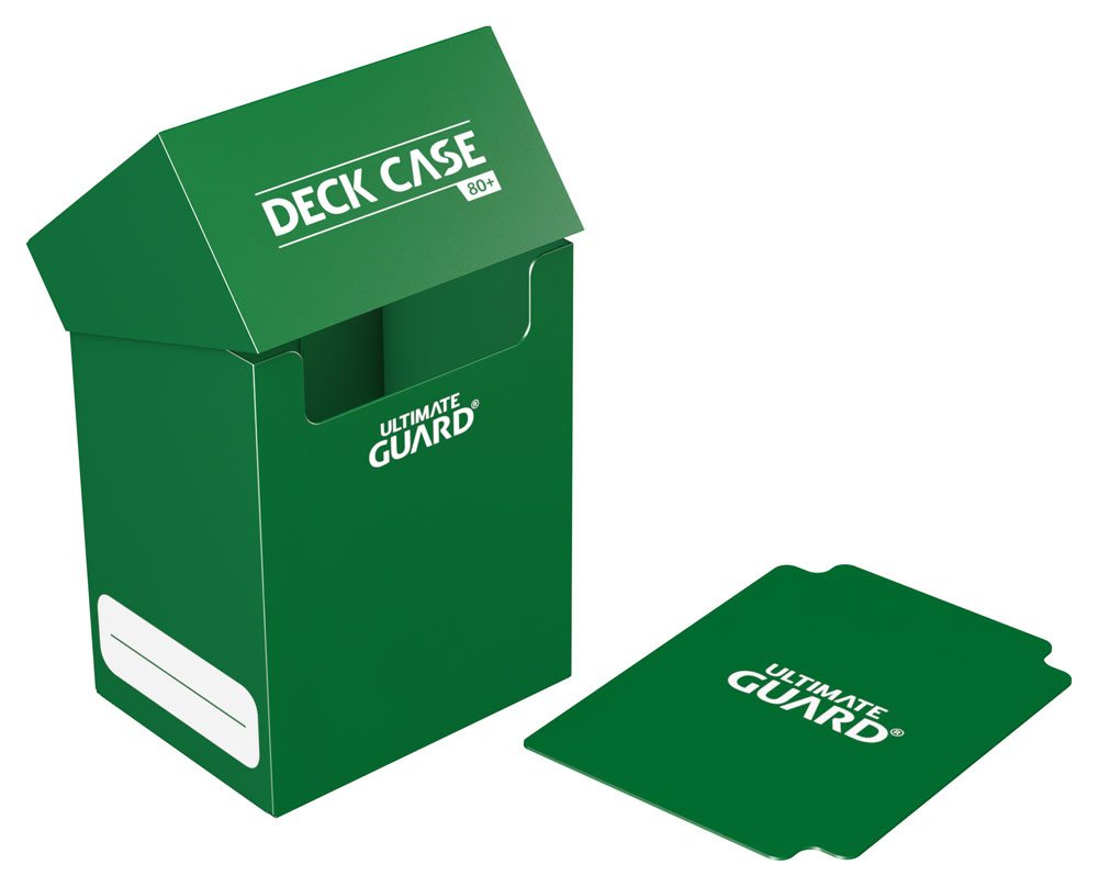 Ultimate Guard Deck Case 80+ Standard Size Green - MangaShop.ro