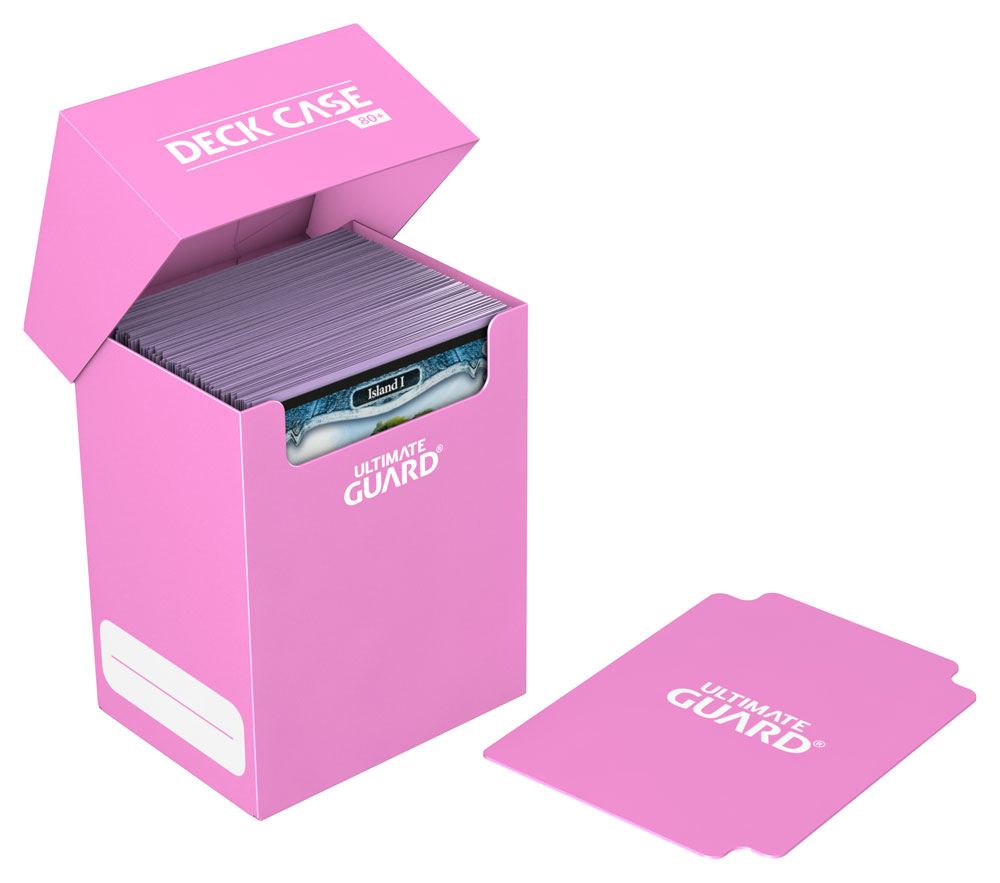 Ultimate Guard Deck Case 80+ - Pink - MangaShop.ro