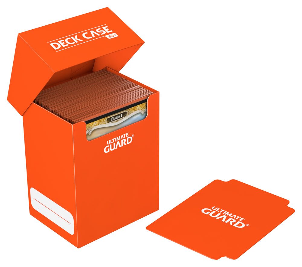Ultimate Guard Deck Case 80+ Standard Size Orange - MangaShop.ro