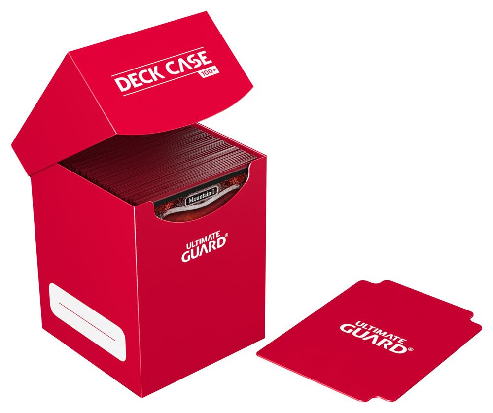 Ultimate Guard Deck Case 100+ - Red - MangaShop.ro