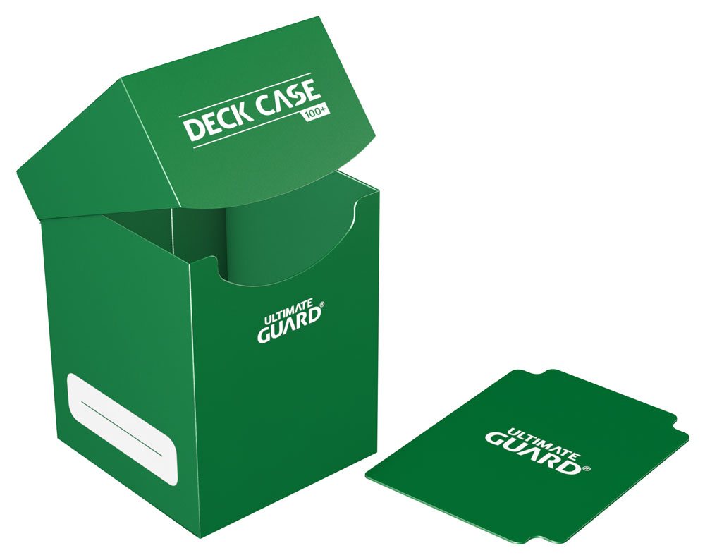 Ultimate Guard Deck Case 100+ Standard Size Green - MangaShop.ro