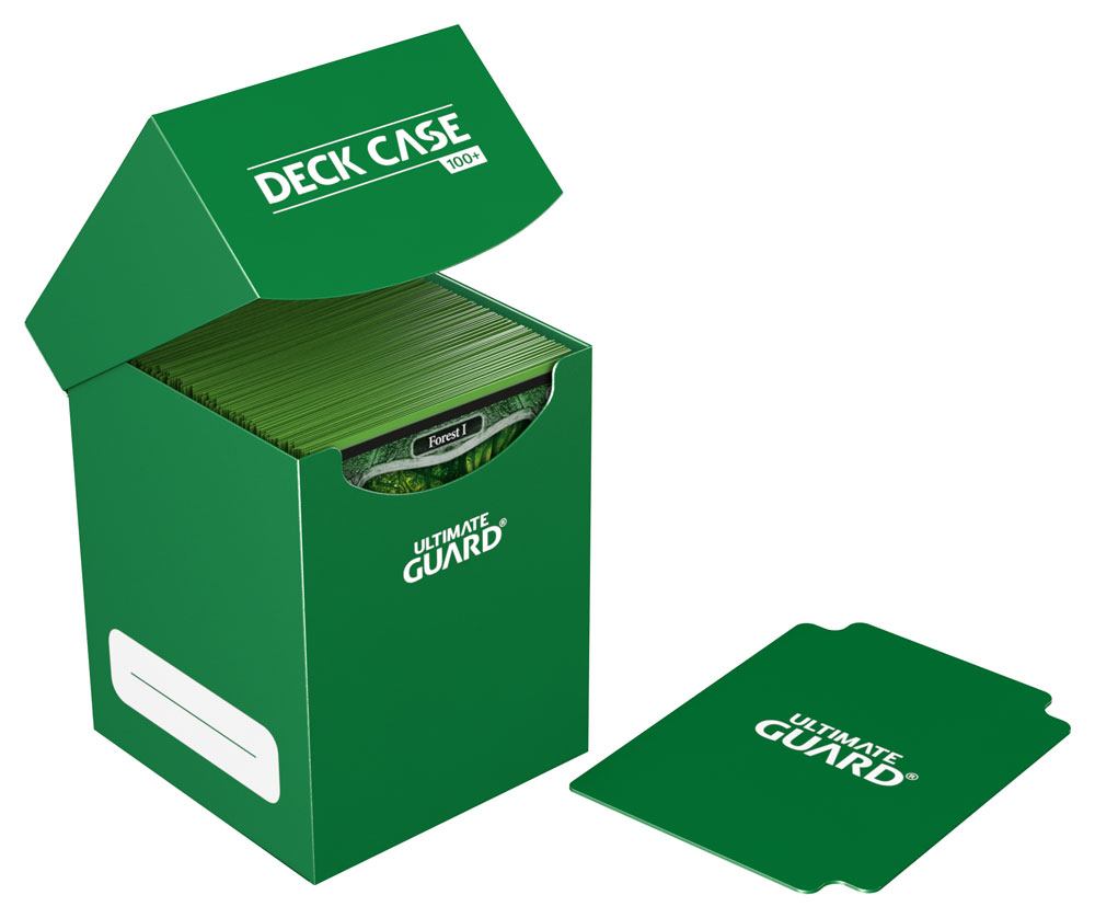 Ultimate Guard Deck Case 100+ Standard Size Green - MangaShop.ro