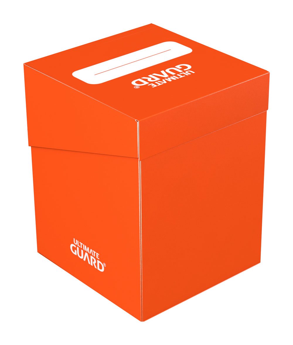 Ultimate Guard Deck Case 100+ Standard Size Orange - MangaShop.ro
