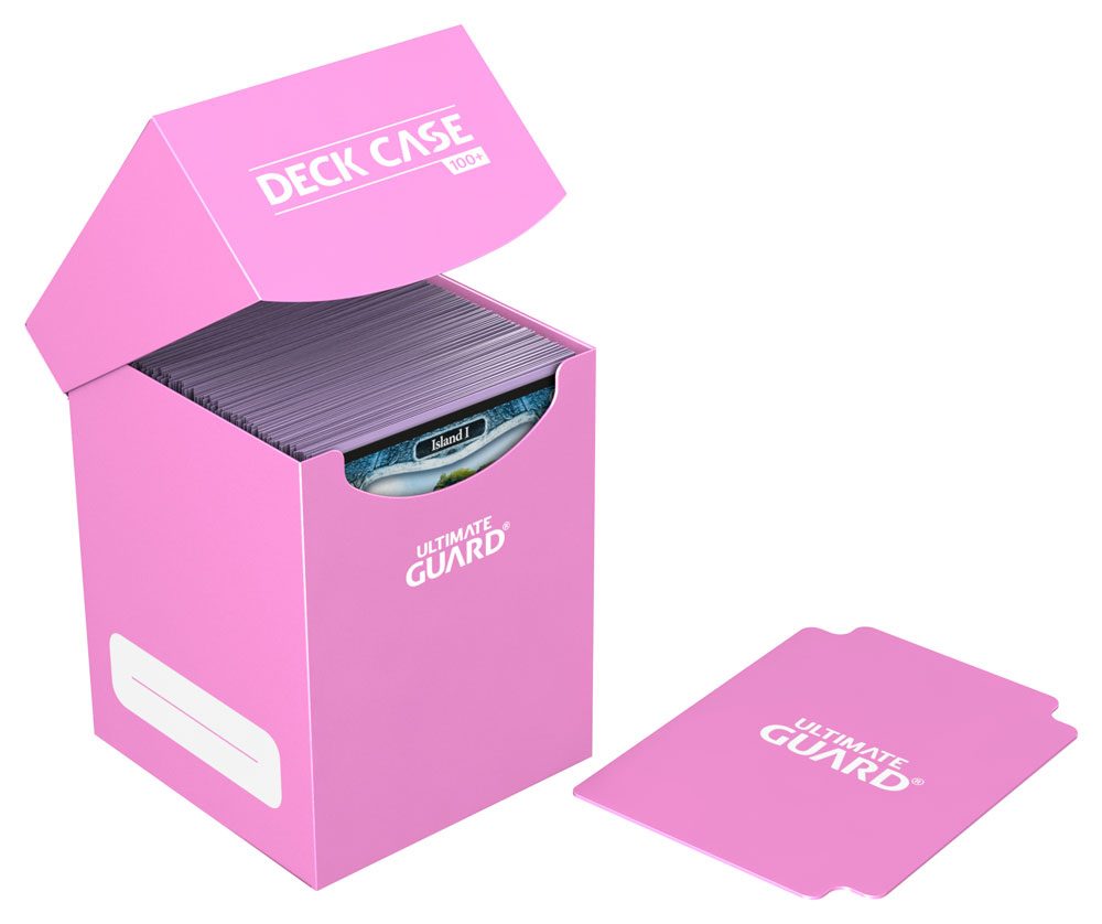 Ultimate Guard Deck Case 100+ Standard Size Pink - MangaShop.ro