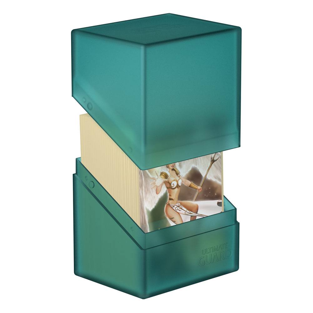 Ultimate Guard Boulderâ„¢ Deck Case 80+ Standard Size Malachite - MangaShop.ro