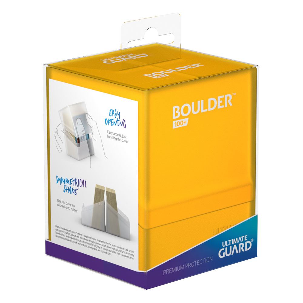 Ultimate Guard Boulder 100+ - Amber - MangaShop.ro