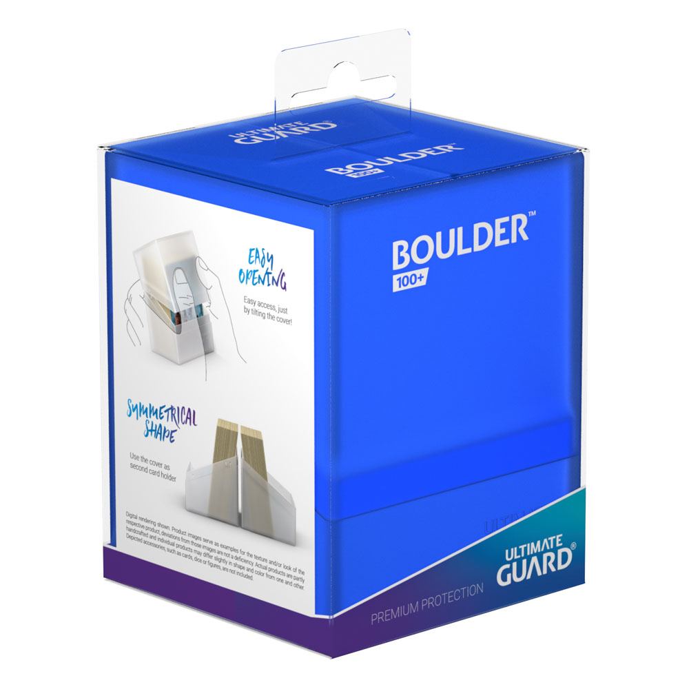 Ultimate Guard Boulder 100+ - Sapphire - MangaShop.ro