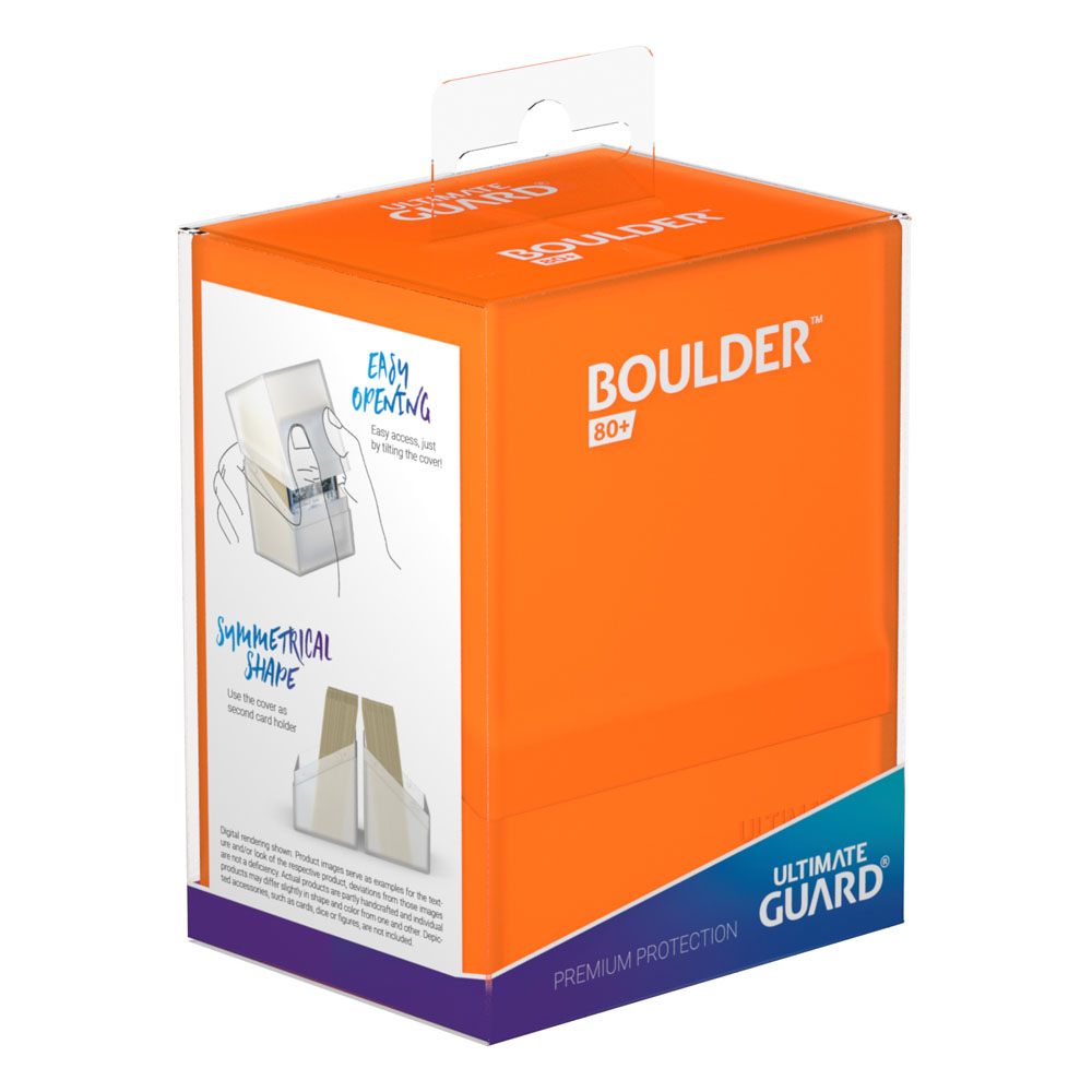 Ultimate Guard Boulder 80+ - Poppy Topaz - MangaShop.ro