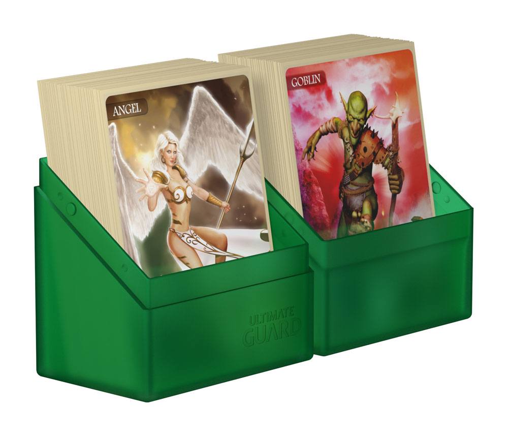 Ultimate Guard Boulder Deck Case 60+ Standard Size Emerald - MangaShop.ro