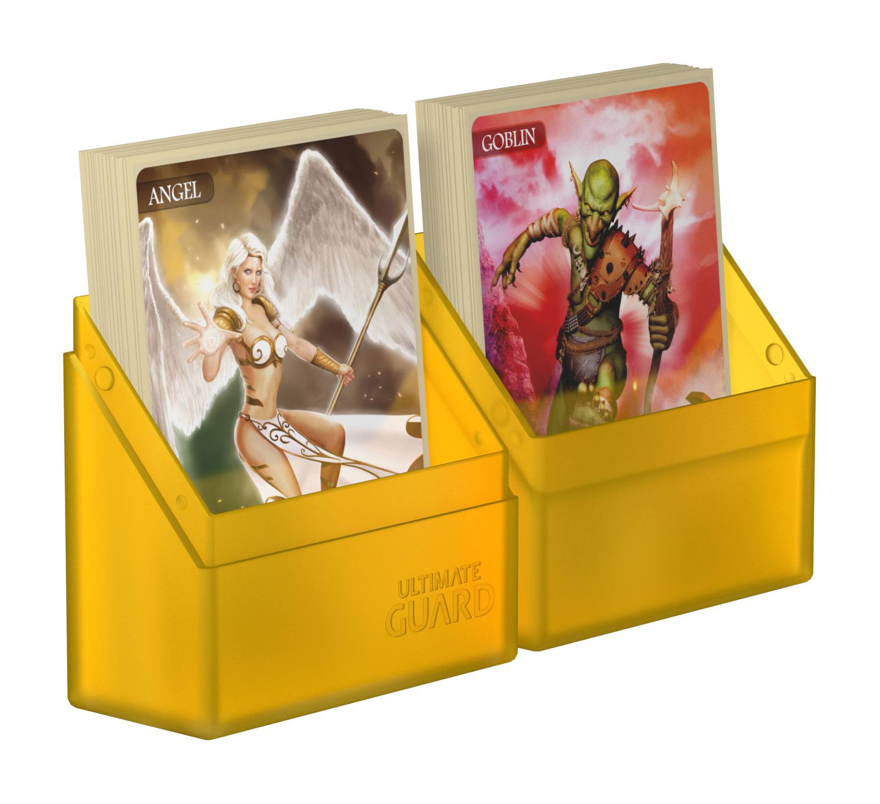 Ultimate Guard Boulder Deck Case 40+ Standard Size Amber - MangaShop.ro