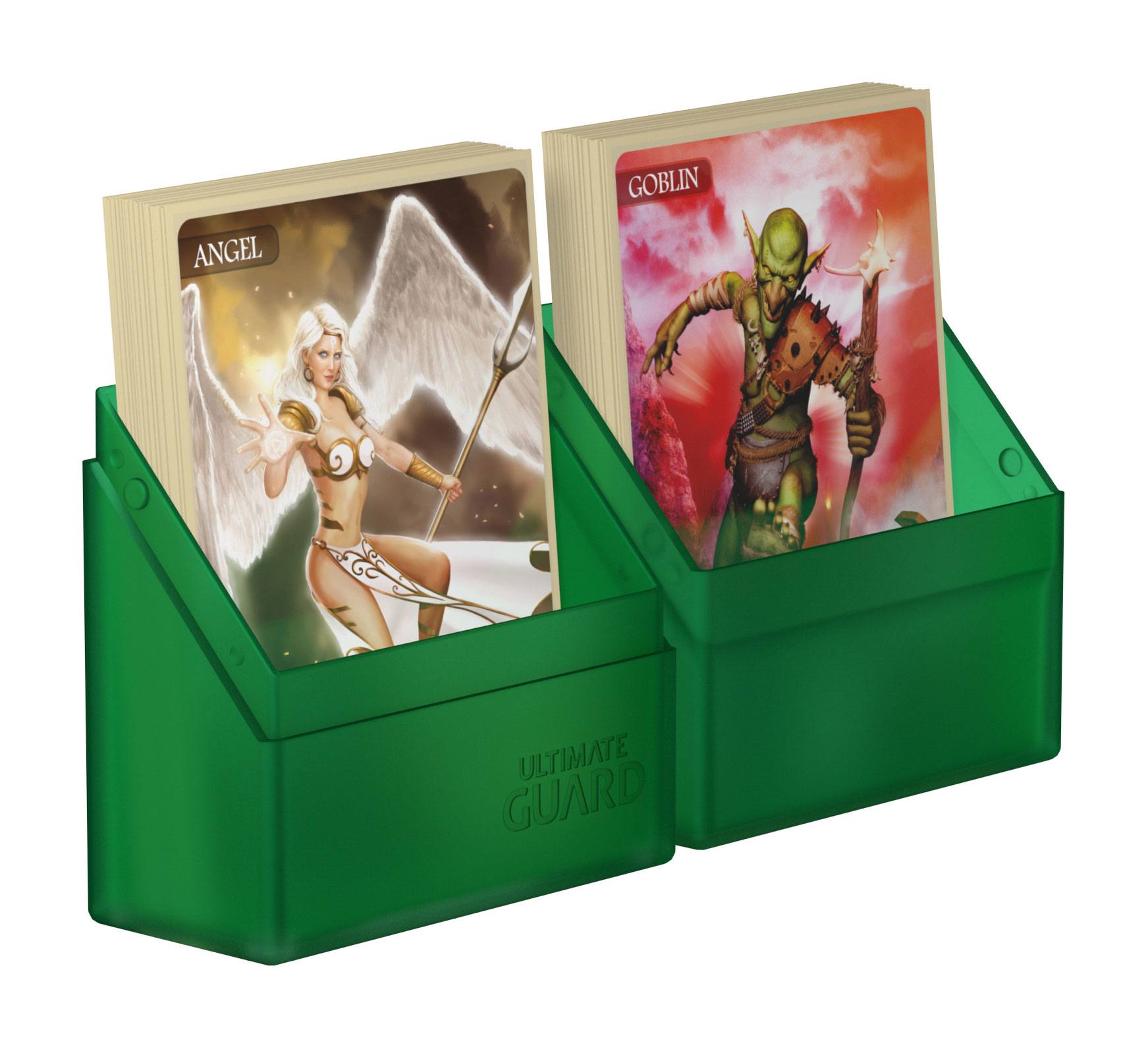 Ultimate Guard Boulder Deck Case 40+ Standard Size Emerald - MangaShop.ro