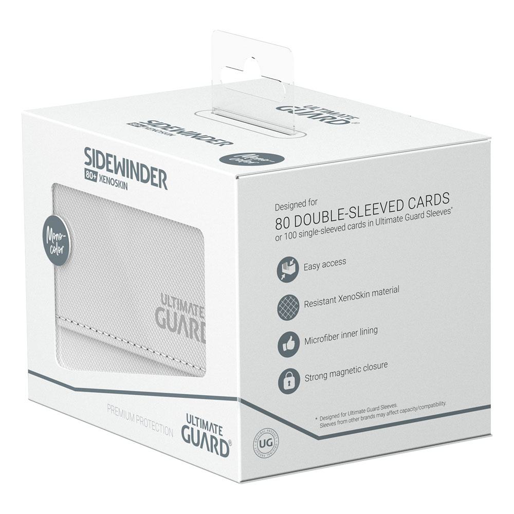 Ultimate Guard Sidewinder 80+ Xenoskin - White - MangaShop.ro
